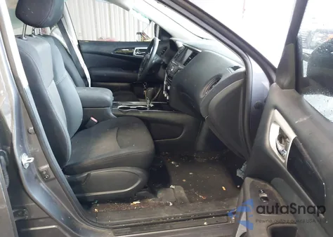 2017 Nissan Pathfinder S из США, поврежденный, VIN 5N1DR2MN5HC909611